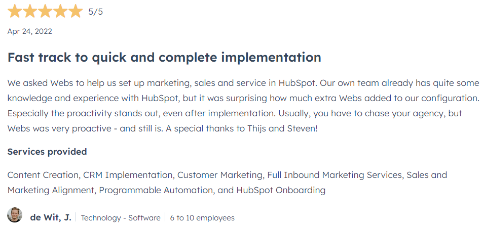 HubSpot for Startups: Startup review